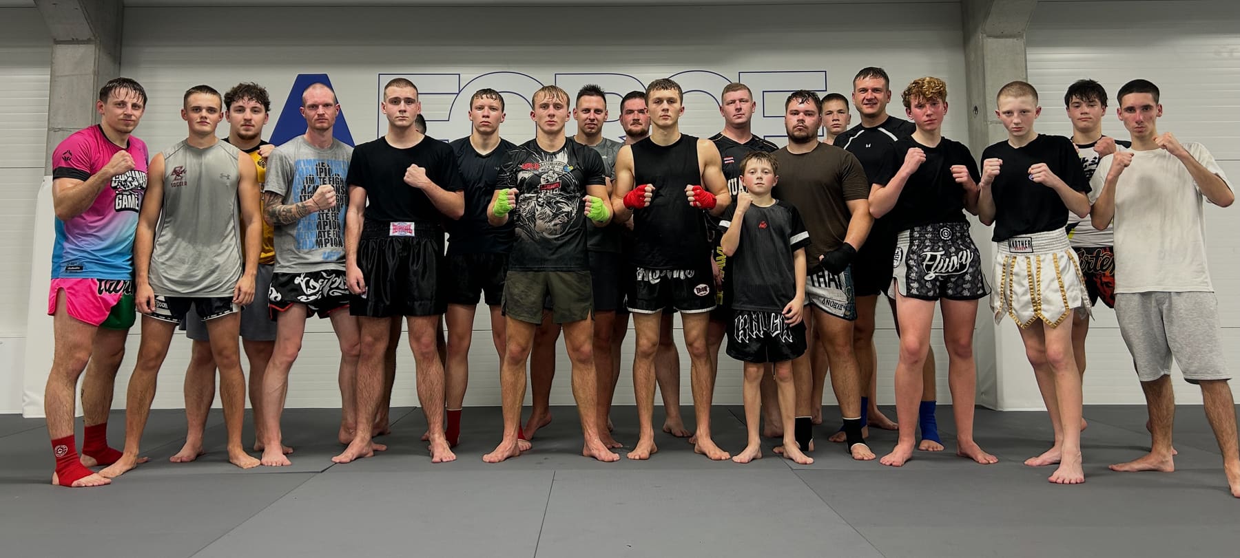 A-Force muay thai komanda Kaune, Šilainių salėje